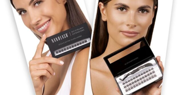 nanolash pre glued lashes clusters