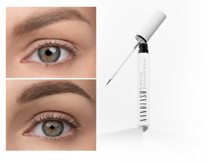 nanolash lash serum with peptides