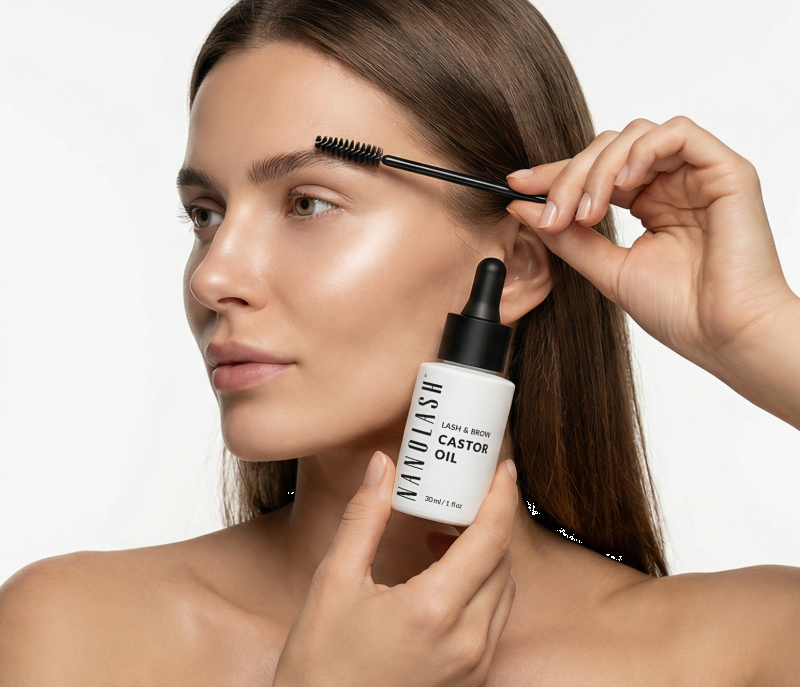 nanolash eyebrow castor oil